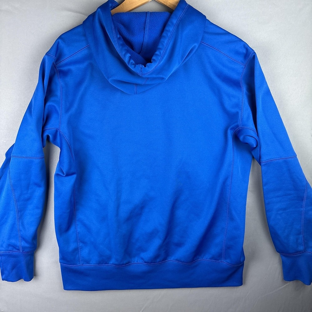 Nike Dri Fit Air Force Falcons Hoodie Mens Medium Blue NCAA Football Sweatshirt - Picture 3 of 6